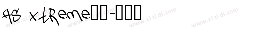 AS Xtreme脚本字体转换